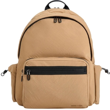 Ba lô CNK Charles Keith Soleil Nylon Backpack Camel CK2-60671589