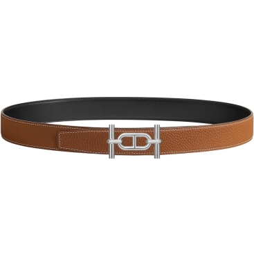 Thắt lưng Hermes Ancre Belt Buckle Reversible Leather Strap 32 mm