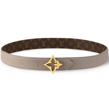 Dây nịt Hai Mặt LV Louis Vuitton Flowergram Ard 30mm